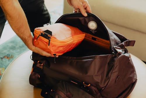 lifestyle image of Packing Cube - S