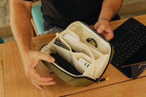 lifestyle image of Tech Pouch