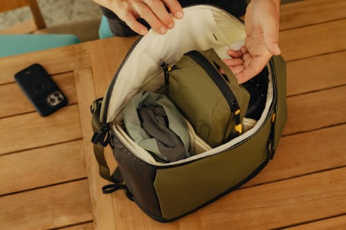lifestyle image of Tech Pouch