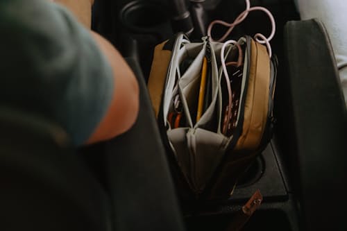 lifestyle image of Tech Pouch