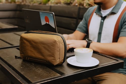 lifestyle image of Tech Pouch