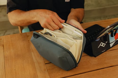 lifestyle image of Tech Pouch