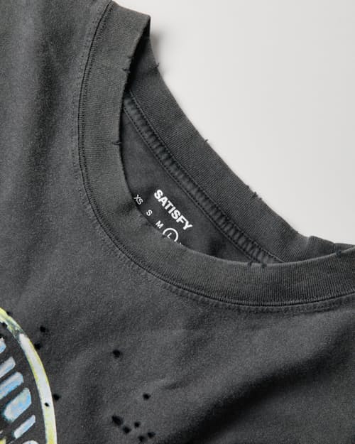 laydown detail image of MothTech T-Shirt- Huckberry Exclusive