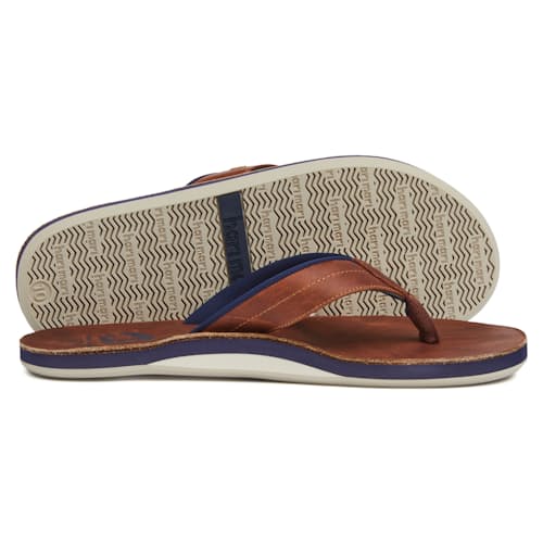 laydown image of Nakona Leather 3 Point Sandal