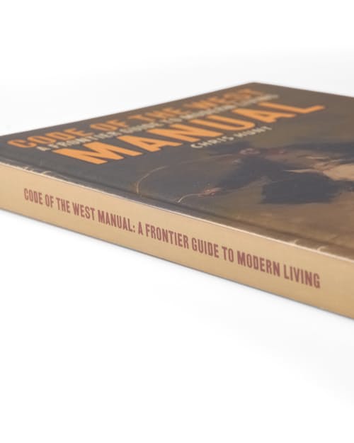 laydown detail image of Code of the West Manual