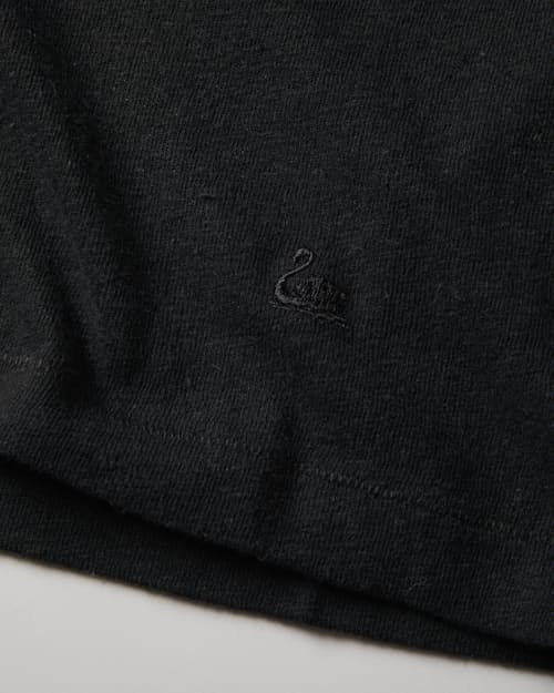 laydown detail image of Linen Cotton Johnny Collar Polo Shirt