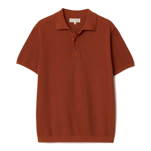laydown image of 1996 Pique Cotton Polo Shirt