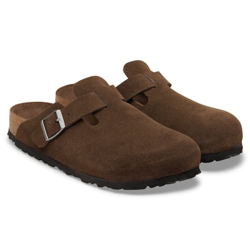 laydown image of Boston Soft Footbed Clog