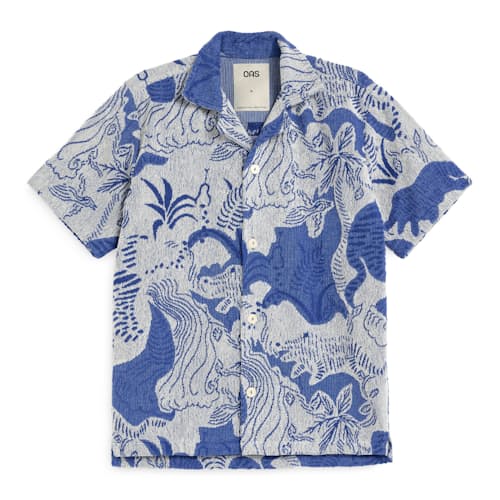 laydown image of Short Sleeve Terry Shirt