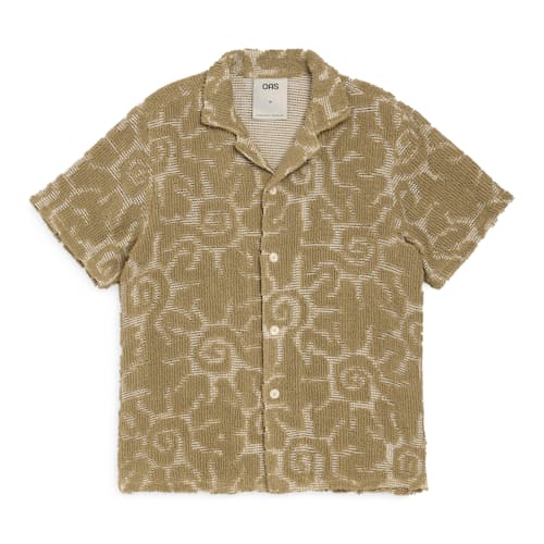 laydown image of Short Sleeve Terry Shirt