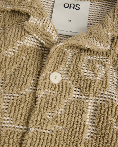 laydown detail image of Short Sleeve Terry Shirt