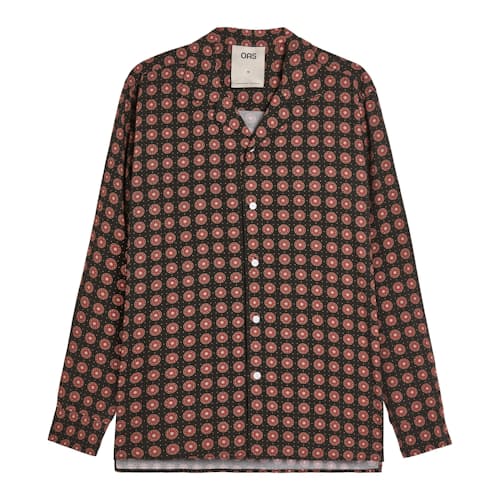 laydown image of Viscose Long Sleeve Shirt