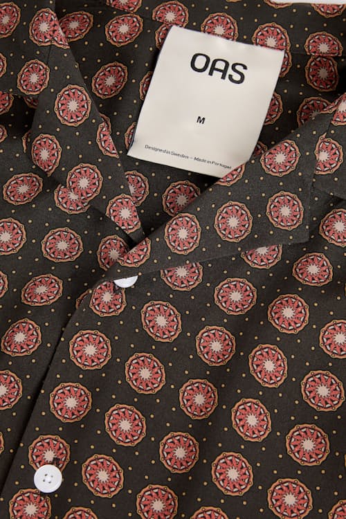 laydown detail image of Viscose Long Sleeve Shirt