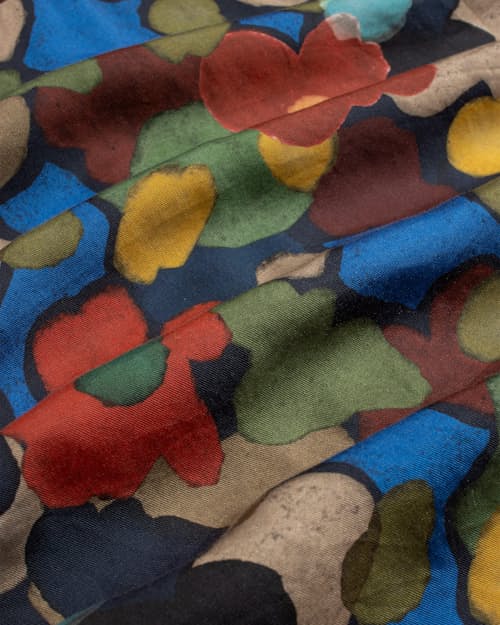 laydown detail image of Busey Floral Short Sleeve Shirt