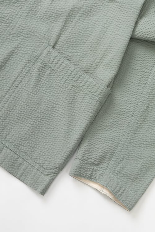 laydown detail image of Seersucker Sever Suit Jacket
