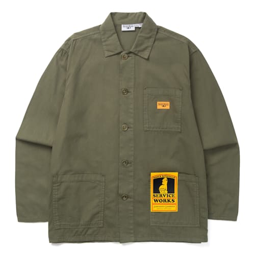 laydown image of Twill Chore Coat