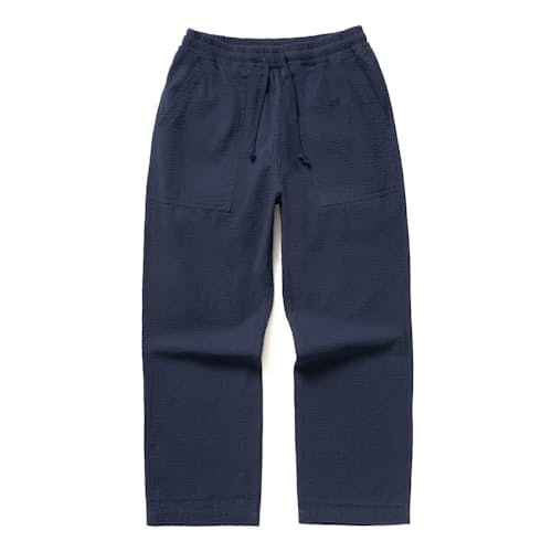 laydown image of Seersucker Chef Pants