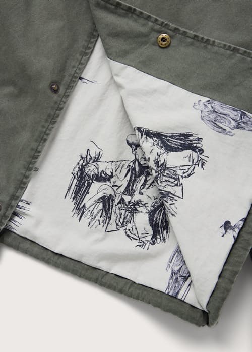 laydown detail image of Coaches Jacket