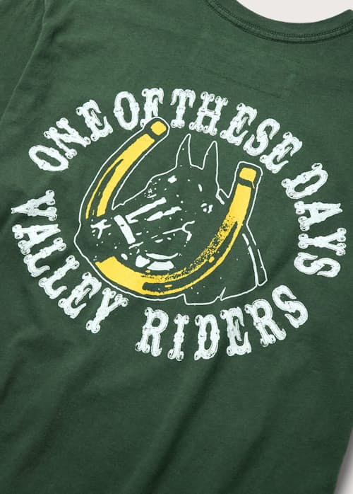 laydown detail image of Premium Western Graphic T-Shirt