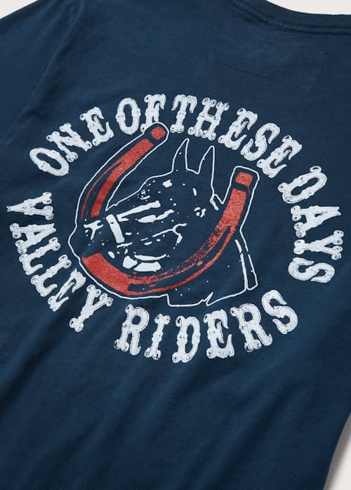 laydown detail image of Premium Western Graphic T-Shirt