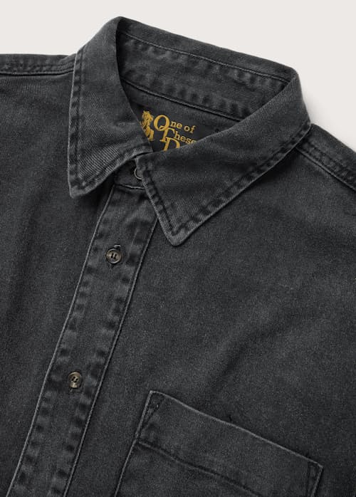 laydown detail image of Denim Button Down Shirt