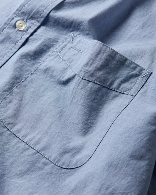 laydown detail image of Poplin Draftsman Shirt