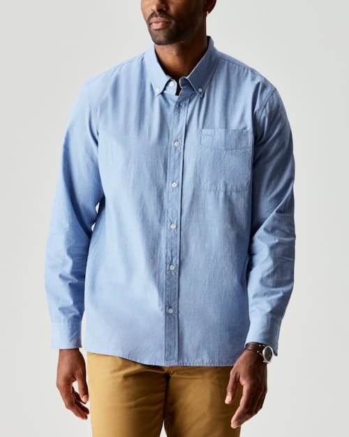 lifestyle image of Poplin Draftsman Shirt