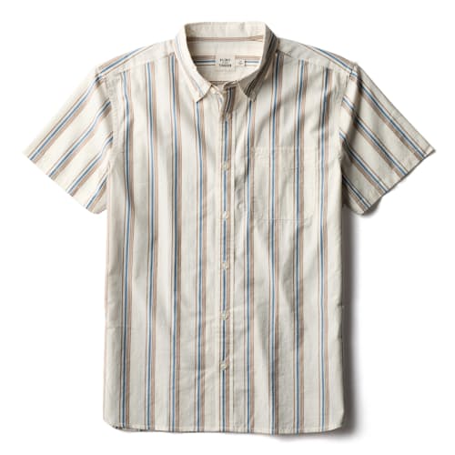 laydown image of Poplin Draftsman Short Sleeve Shirt