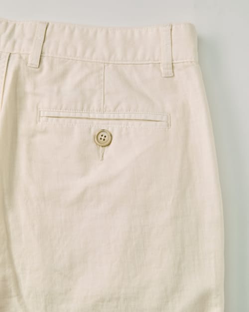 laydown detail image of Cotton Linen Chino - HB Straight
