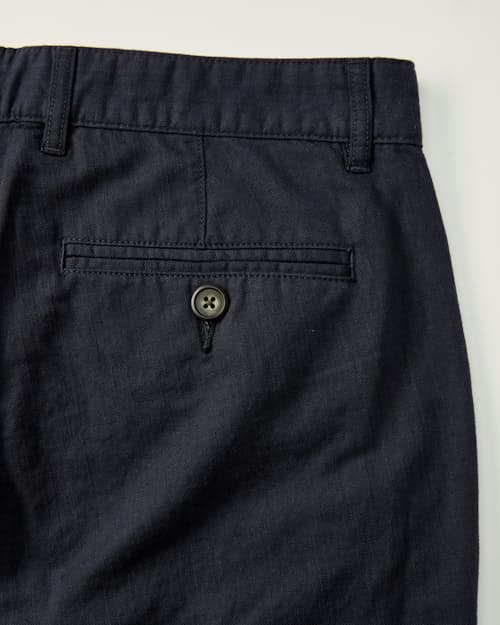 laydown detail image of Cotton Linen Chino - HB Straight