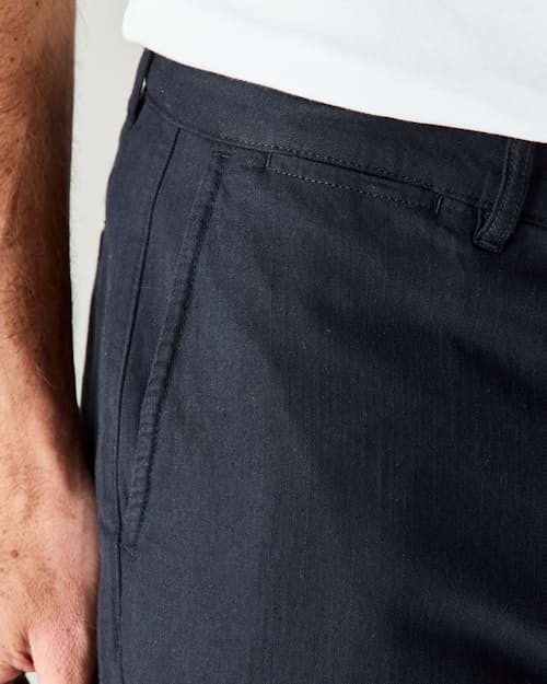 lifestyle image of Cotton Linen Chino - HB Straight