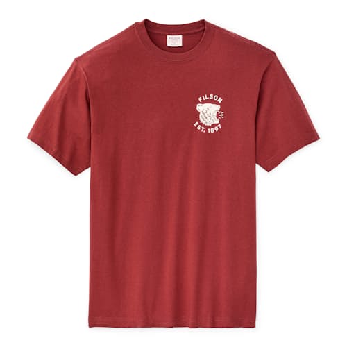 laydown image of Outdoor Outfitters Graphic T-Shirt