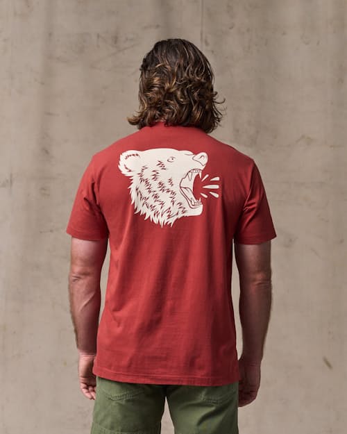 on model image of Outdoor Outfitters Graphic T-Shirt