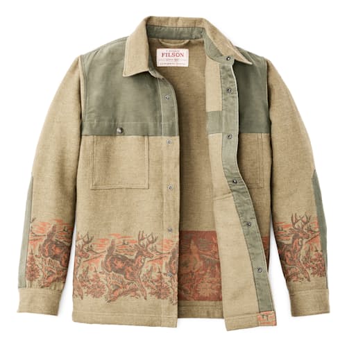 laydown image of Colchuck Forester Jac Shirt