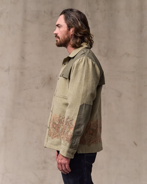 on model image of Colchuck Forester Jac Shirt