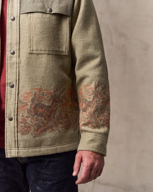 on model image of Colchuck Forester Jac Shirt