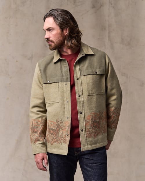 on model image of Colchuck Forester Jac Shirt