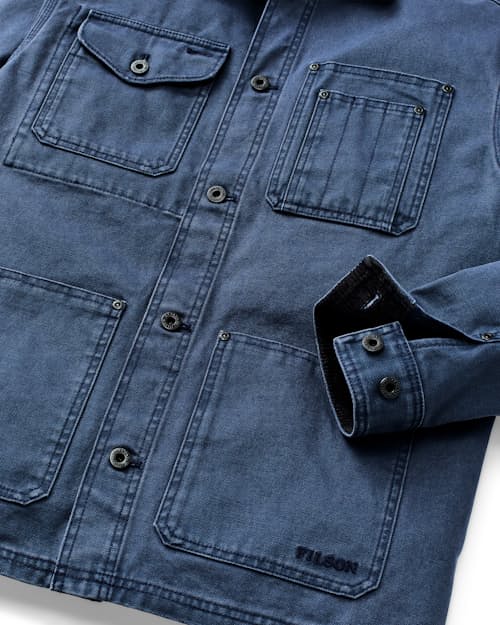 laydown detail image of Rustic Canvas Barn Coat