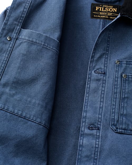 laydown detail image of Rustic Canvas Barn Coat
