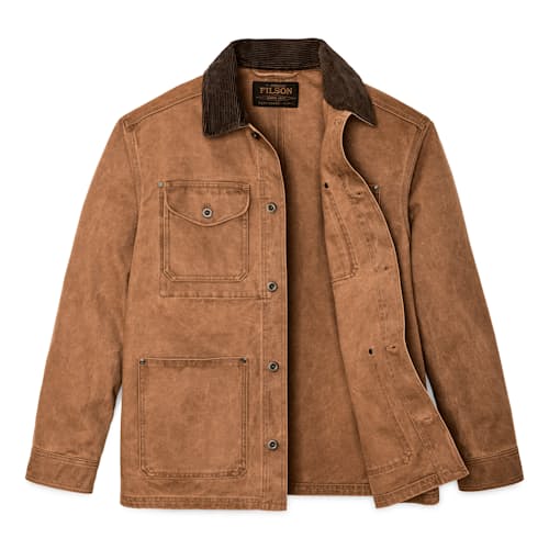 laydown image of Rustic Canvas Barn Coat