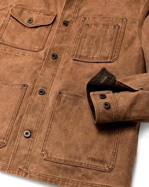 laydown detail image of Rustic Canvas Barn Coat