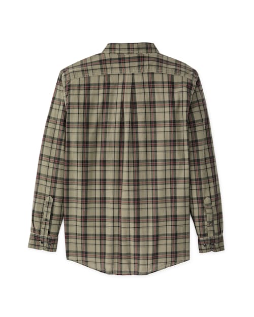 laydown image of Long Sleeve Madras Shirt