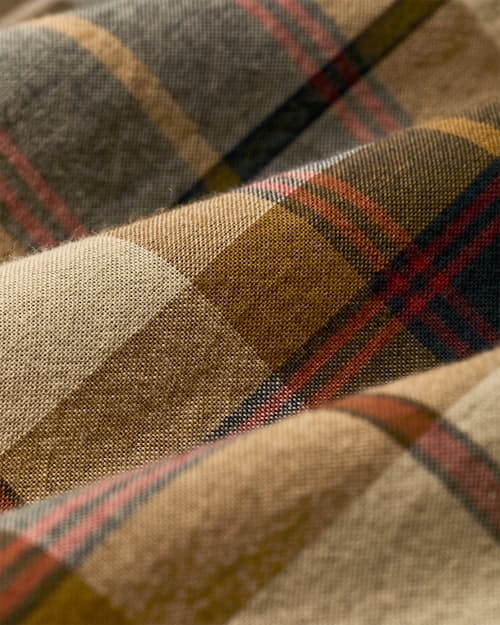 laydown detail image of Long Sleeve Madras Shirt