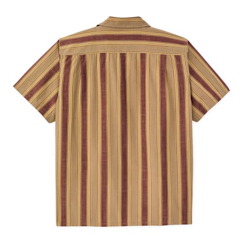 laydown image of Short Sleeve Chambray Camp Shirt