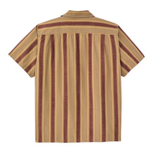 laydown image of Short Sleeve Chambray Camp Shirt