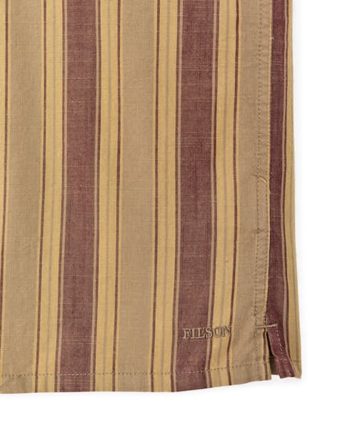 laydown detail image of Short Sleeve Chambray Camp Shirt