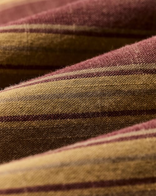 laydown detail image of Short Sleeve Chambray Camp Shirt