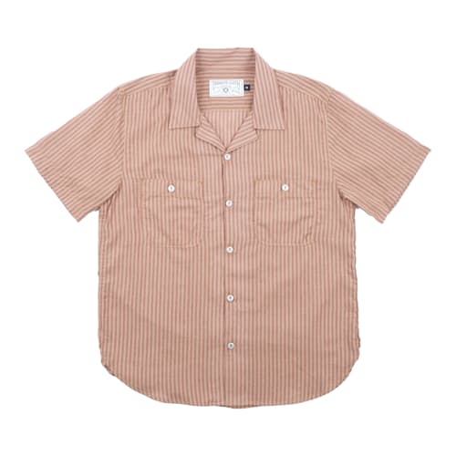 laydown image of Dayton Camp Collar Short Sleeve Shirt
