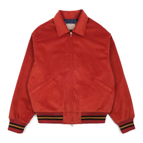 laydown image of Corduroy Team Jacket