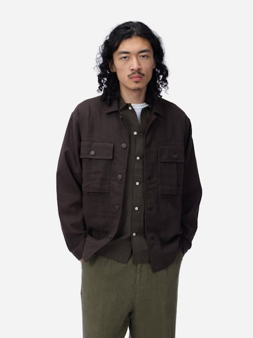 on model image of M-43 Overshirt